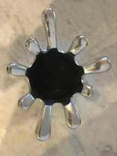 Holland Boone Splash Bottle Stand Coaster Polished Pewter Decorative Art Barware