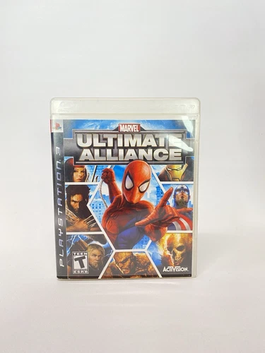 Marvel Ultimate Alliance PS3 Sony PlayStation 3 No Manual F2