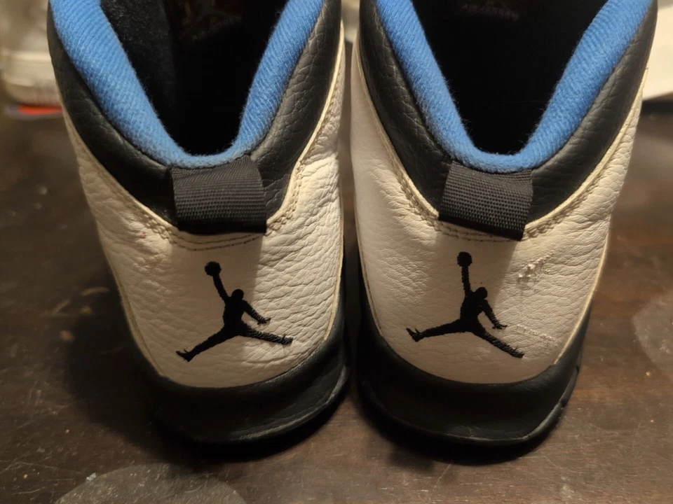 Nike Air Jordan Retro X 10 Orlando Magic 310806-108 Zapatos Talla 6.5Y Mujer 8 Foto 3 de 4