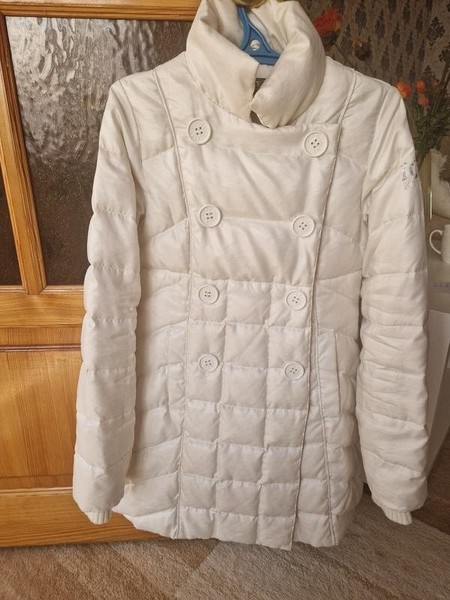 Women Iceberg Puffer Jacket White 36