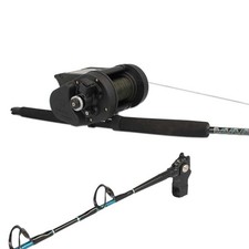 Mulinello elettrico Kristal Fishing XL638 con canna Halibut pesca di profondità