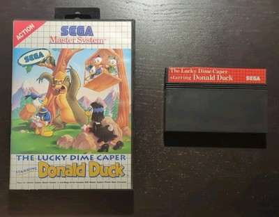 The Lucky Dime Caper Starring Donald Duck - Sega Master System - Ohne Anleitung!