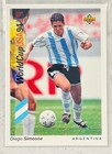 1993 Upper Deck World Cup 94 Preview English/Spanish - Diego Simeone #65