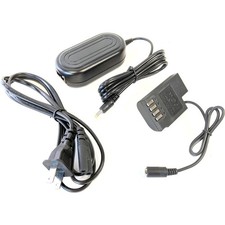Bescor DMW-BLF19 Coupler/Dummy Battery  AC Adapter Kit for Select Panasonic Cam
