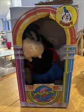 Vintage Goofy Little Boppers Animated Plush Toy Disney – Original Box – Untested