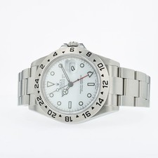Rolex Explorer II 40 Polar White Stainless Steel Oyster Bracelet 16570
