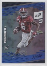 2021 Panini Prestige Rookies Xtra Points Premium Blue /249 DeVonta Smith 0h6w