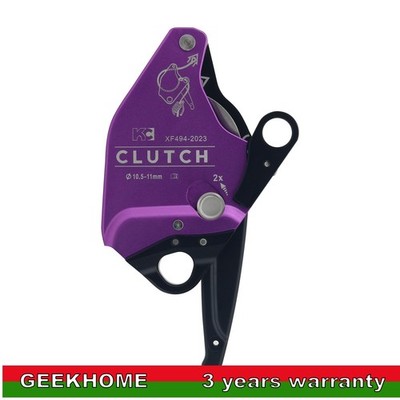 KC Clutch Descender Unidirectional Brake Pulley Work Rope Rescue Protection gh23