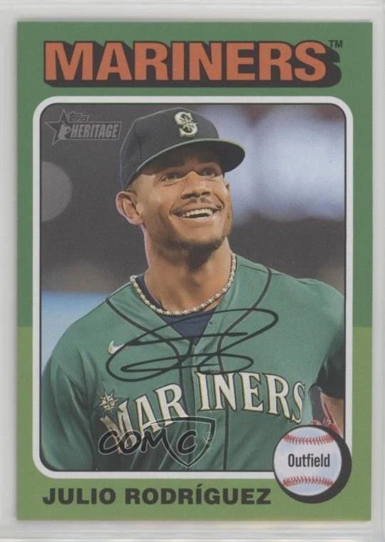 2024 Topps Heritage Image Variation Julio Rodriguez Julio Rodríguez #286
