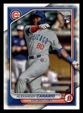 Alexander Canario 2024 Bowman #21 Chicago Cubs ROOKIE BUY10GET5FREE