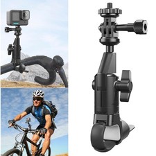 Camera Holder For GoPro Hero 13/12 Insta 360 DJI Motorcycle Bike Handlebar Mount