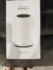 Nokia FastMile 5G Gateway 3.2 Router Modem 5G16-12W-A w/ Power Adapter Open Box