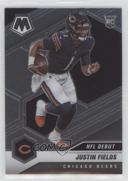 2021 Panini Mosaic NFL Debut Justin Fields #242 0u0k