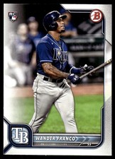 Wander Franco 2022 Bowman #12 Tampa Bay Rays MLB READ FREE SHIPPING AutographDen