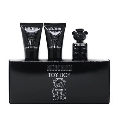 MOSCHINO TOY BOY Miniatur Set -  5ml EDP, 25ml Shower Gel Duschgel, 25ml Lotion 