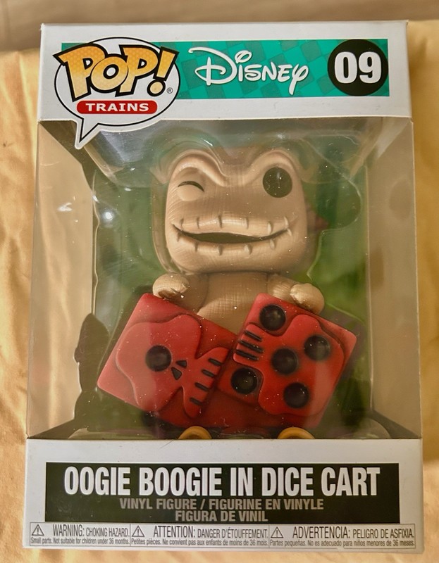 Funko Pop! Vinyl: Disney - Oogie Boogie #09 Dice Cart New