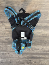 LilleBaby Mesh Airflow Ergonomic 6 Position Baby Carrier Blue Newborn Toddler