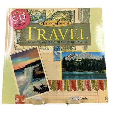 TRAVEL Ready to Use Scrapbook Pages + CD Full Color Book by Instant Memories