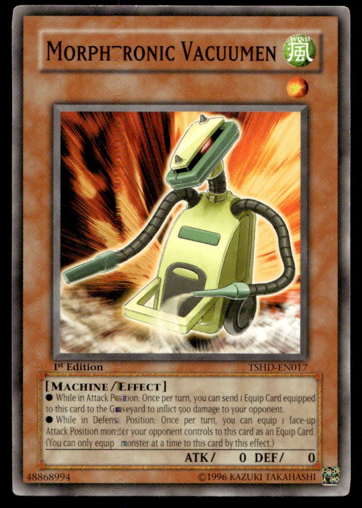 Morphtronic Vacuumen - TSHD-EN017 - 1st Edition - YuGiOh