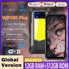OUKITEL WP100 Plus Rugged Phone 12GB+512GB Camping Light 6.8'' 64MP NFC 33000mAh