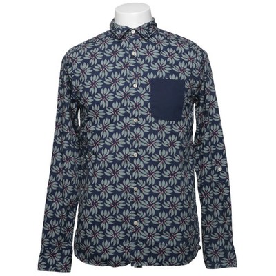Scotch & Soda, Hemd, Größe: S, Blau/Mehrfarbig, Blumen, Herren #Woz