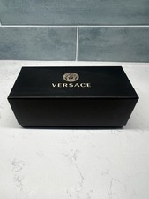Versace Hard Case Black Portable Eyeglass Sunglasses Box Unisex