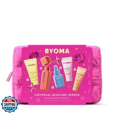 BYOMA Universal Skincare Heroes (5-Piece Kit) - Skincare Gift Set with Jelly 