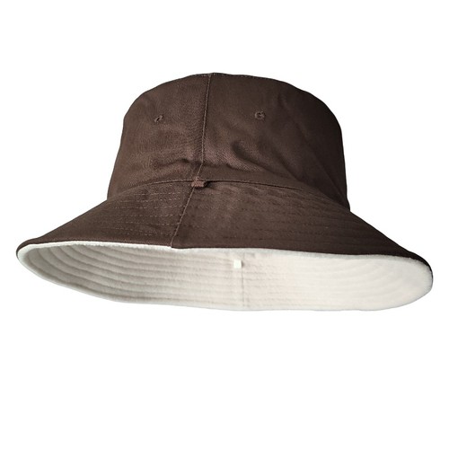 XXL Winter Warm Bucket Hat Fleece Lined Cap Oversize Double-Sided Travel Big Hat - Picture 10 of 18