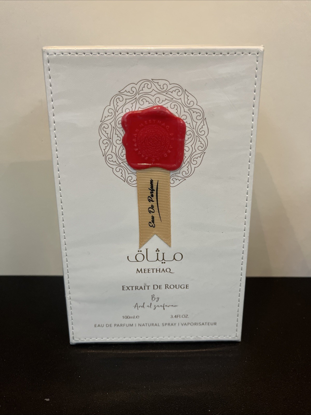 Ard Al Zaafaran Meethaq Extrait De Rouge Cologne 100 ml EDP Spray (Unisex) for Men - Image 2