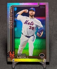 Tylor Megill Rainbow Foil 2025 Topps Update Series Card #US271 New York Mets