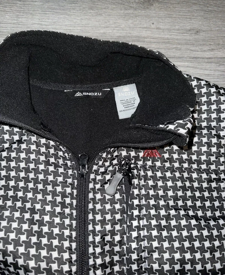 Womens Snozu Jacket, Size Large, Black, White, Fleece, Zipped Pockets, (27) - Image 2 of 4