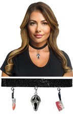 Ghostface Choker Set - Scream - Officially Licensed Accessories