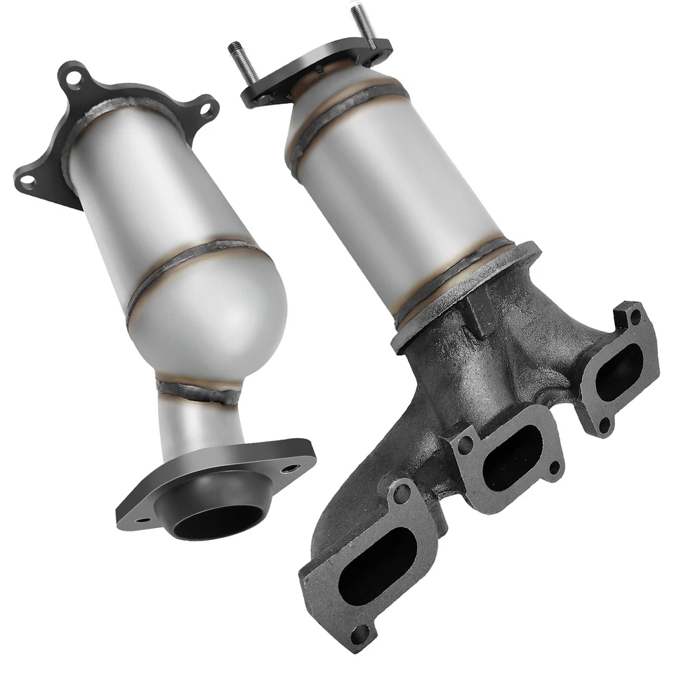 2x convertidor catalítico para Ford Explorer 2011-2012 Ford Edge 2011-2015 3,5 L EPA Foto 2 de 4