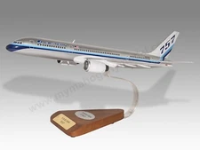 Boeing 757-200 Eastern Airlines Desk Wood Airplane New Model Small Scale 1/130