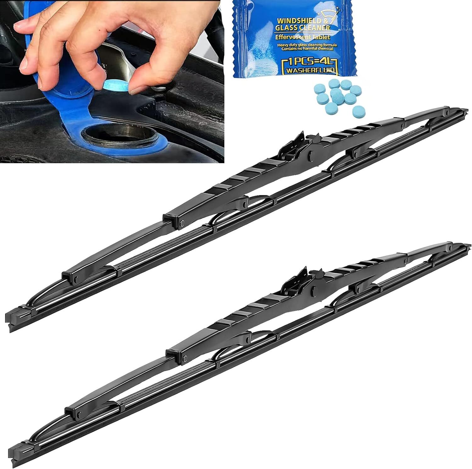 32 Inch RV And Motorhome Wiper Blade Pair (Set Of 2) For Small 9x3 Hook And Works Like 18-320 - View #8