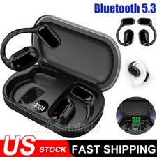 True Wireless Bone Conduction Headphones Wireless Headset Bluetooth 5.3 Earbuds