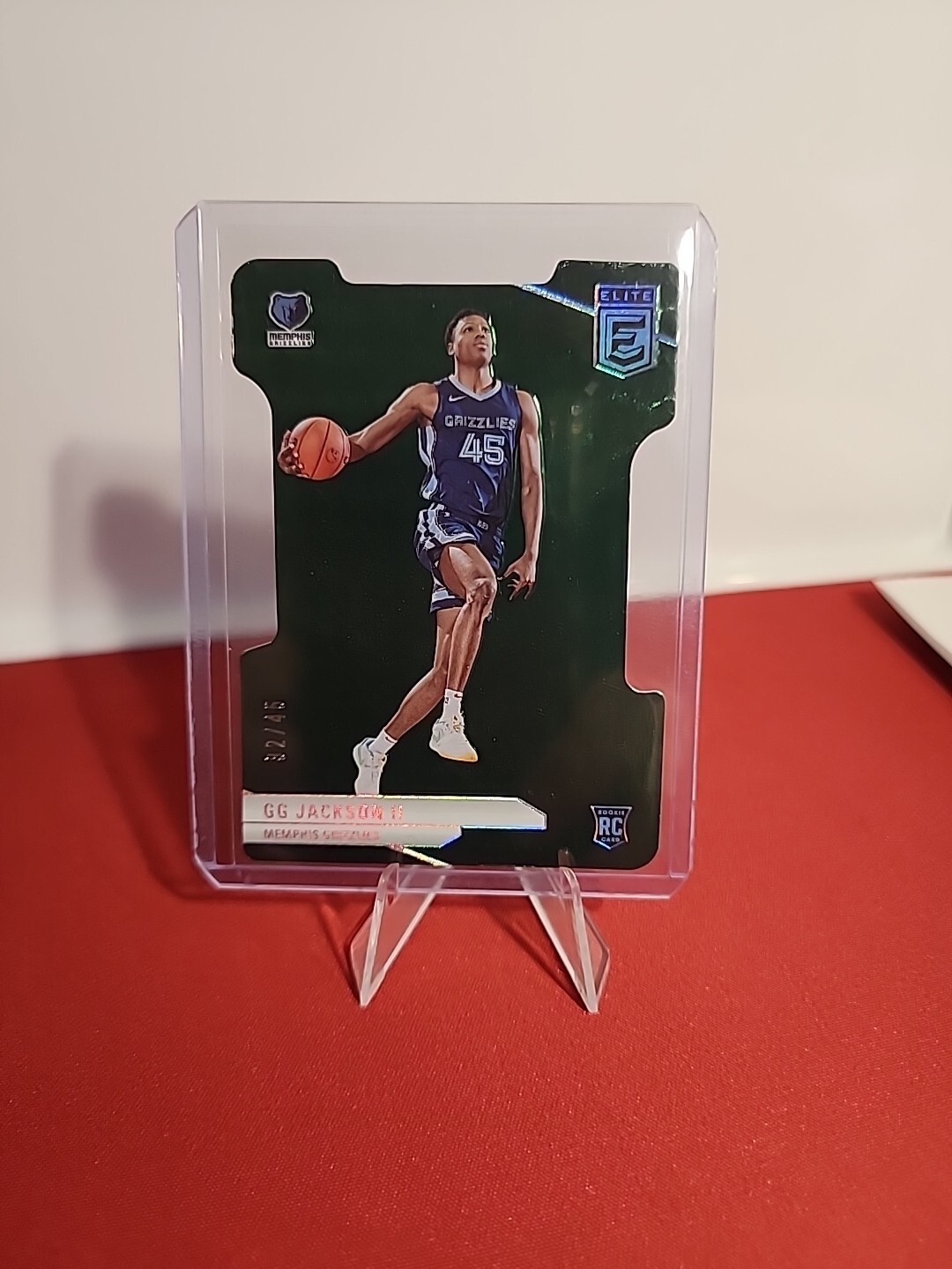 2023-24 Panini Donruss Elite GG Jackson II #203 Status Die-Cut Rookie RC /45