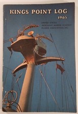 USMMA U.S. Merchant Marine Academy Kings Point Log Rare VHTF Vtg 1965 New York 