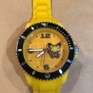 Pokemon Pixel Art Pikachu Wrist Watch Yellow Pokemon Center Limited | eBay