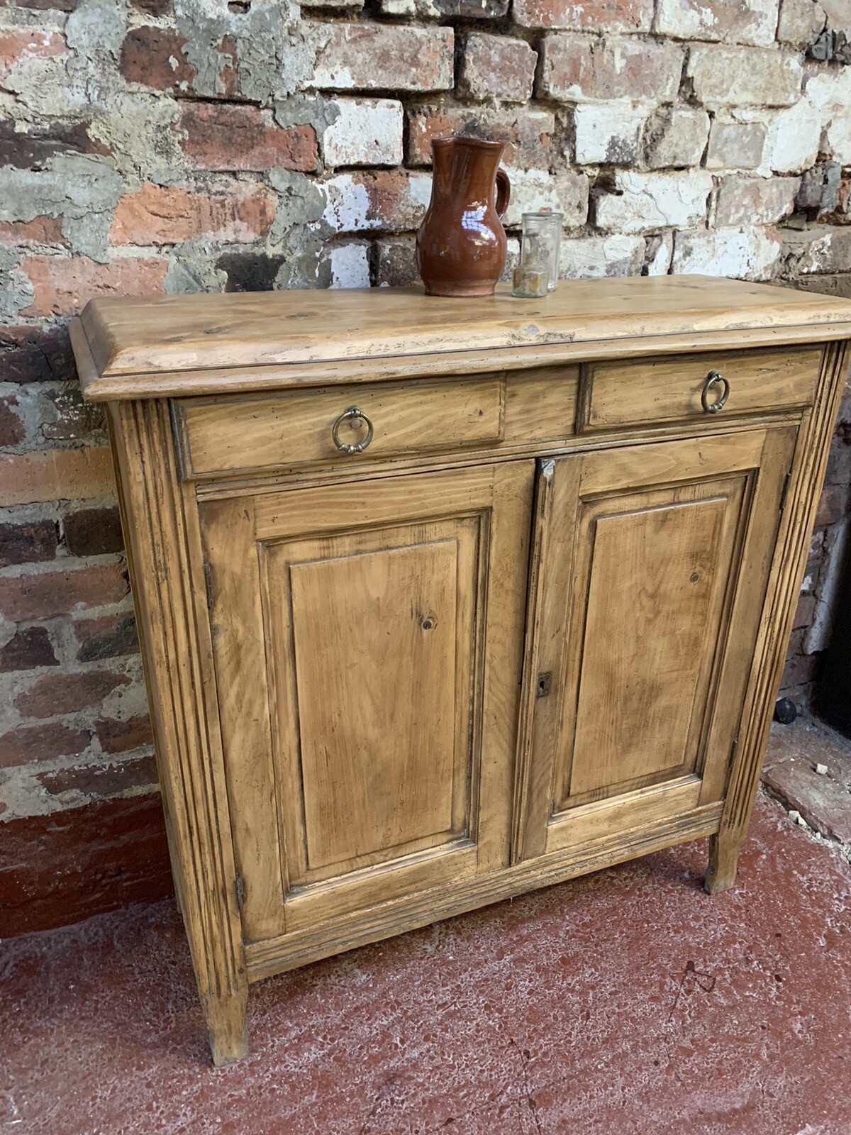Antique French Pine Cupboard eBay