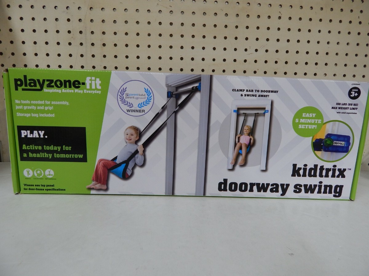 その他 getway swingstep practice tools Playzone Fit KidTrix Doorway Swing Set System Indoor Swing-PLZ645