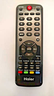 HTR-D09B NEW HAIER OEM LED TV REMOTE CONTROL