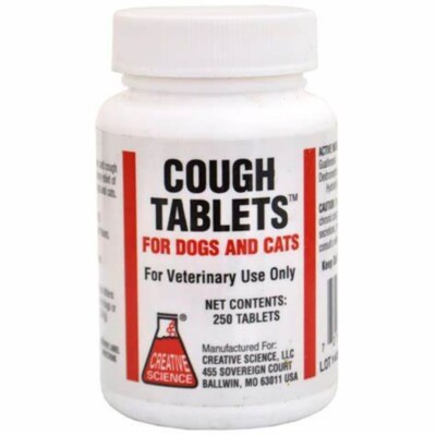 Cough Tablets for Dogs & Cats 250ct