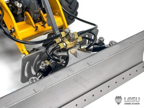 Pala topadora hidráulica de metal para LESU AOUE MCL8 AT1050 1:14 RC cargador modelo pieza - Imagen 11 de 12
