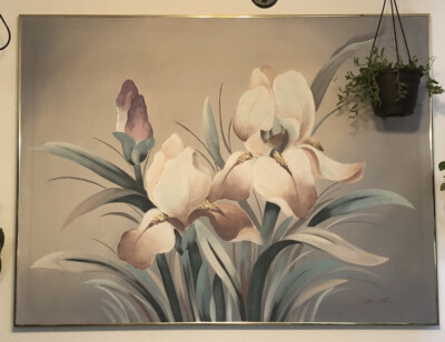 Small Curve 1989 WINDSOR ART 「FLORAL VASE」 ウォールミラー