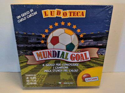 Soccer Board Game ITALY Mundial Goal Football Italian New in box