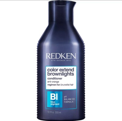 Redken Color Extend Brownlights Blue Toning Conditioner pH Balanced 10.1 oz