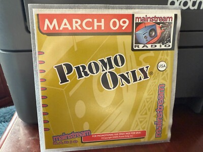 PROMO ONLY MAINSTREAM RADIO CD MARCH 2009 NEW