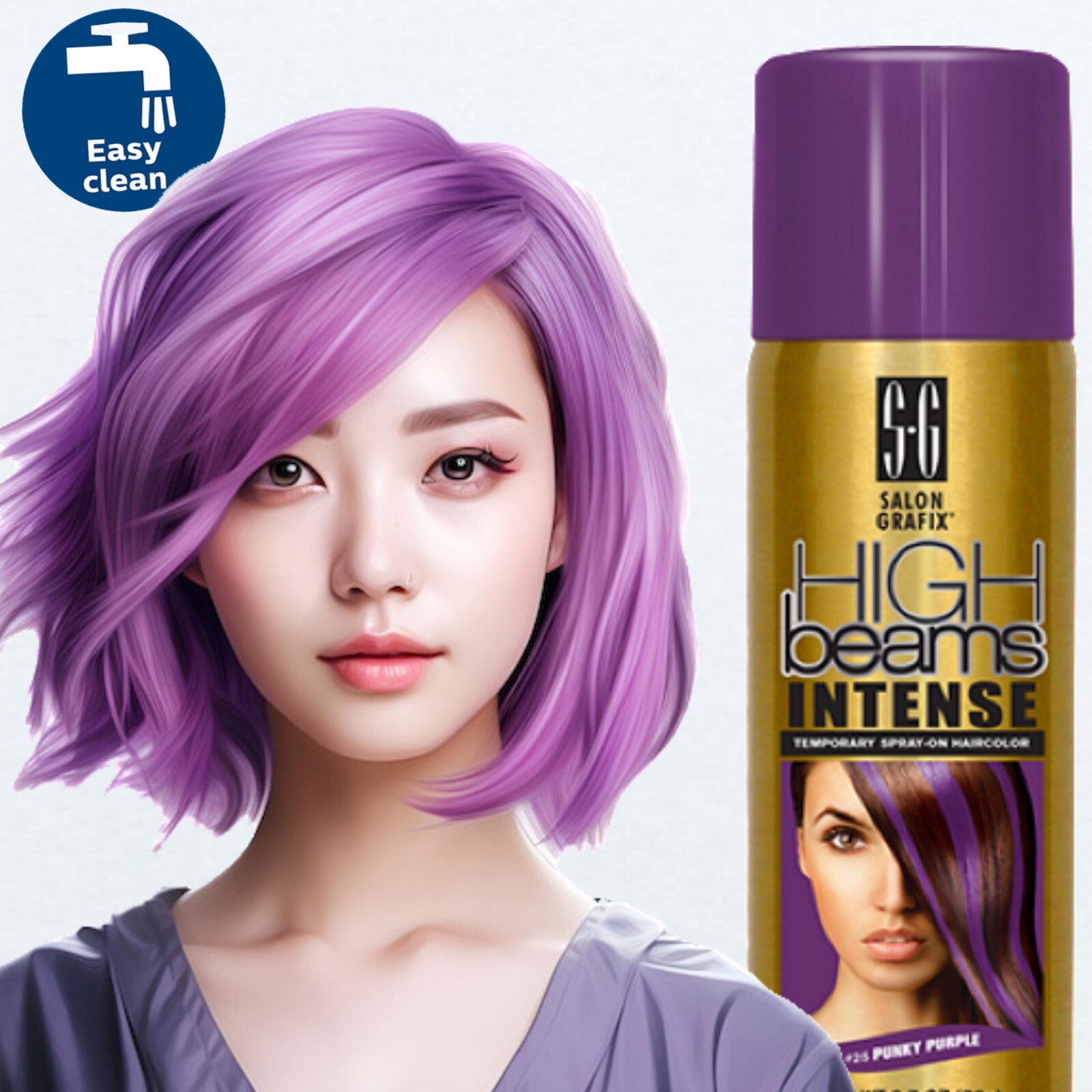 Purple 2.7oz Easy Wash