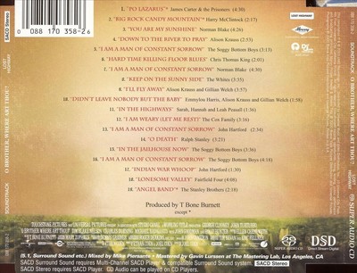 VARIOUS ARTISTS O BROTHER, WHERE ART THOU? [ORIGINAL SOUNDTRACK] NEW CD